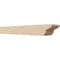 Ekena Millwork 6in. W x 4in. H x 32in. L Crestline Woodgrain TimberThane Rafter Tail, Primed Tan RFTUR06X04X32CRERCPR - alternate 1